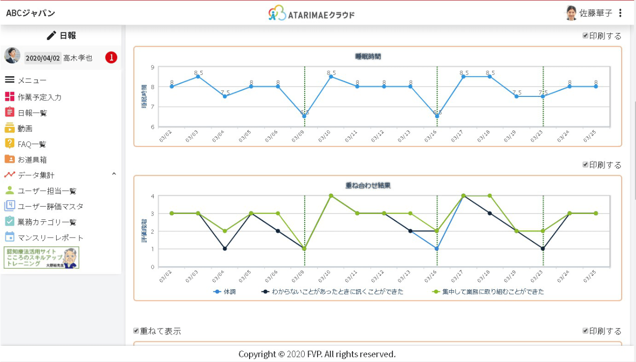 4.社員自身も、自分を客観視できる仕組みで安定就業へ